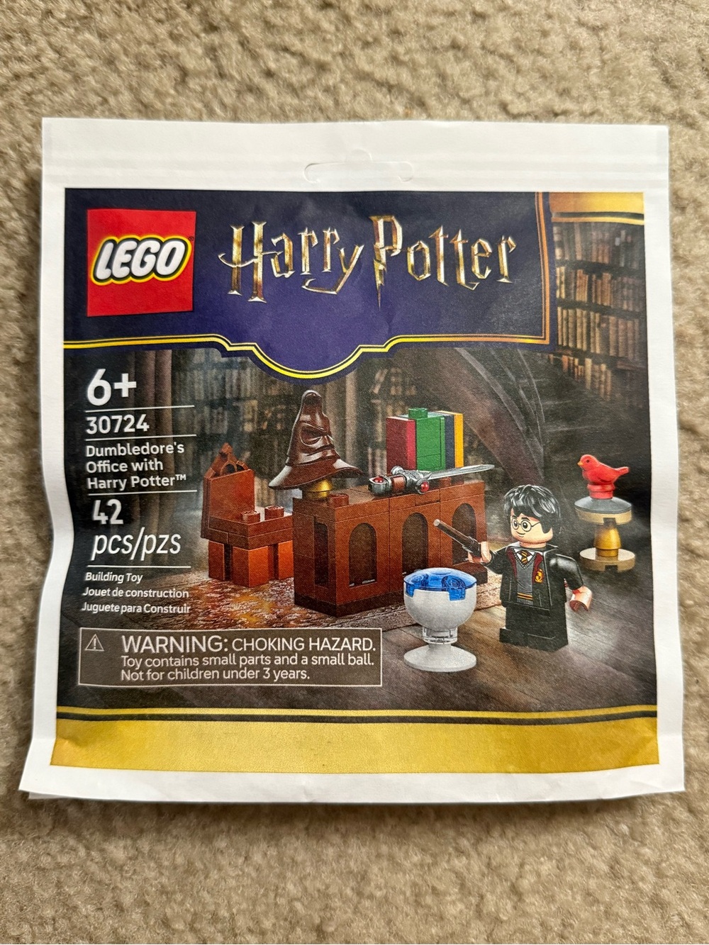 LEGO Harry Potter 30724 “Dumbledore's Office with Harry Potter” 42 Pieces